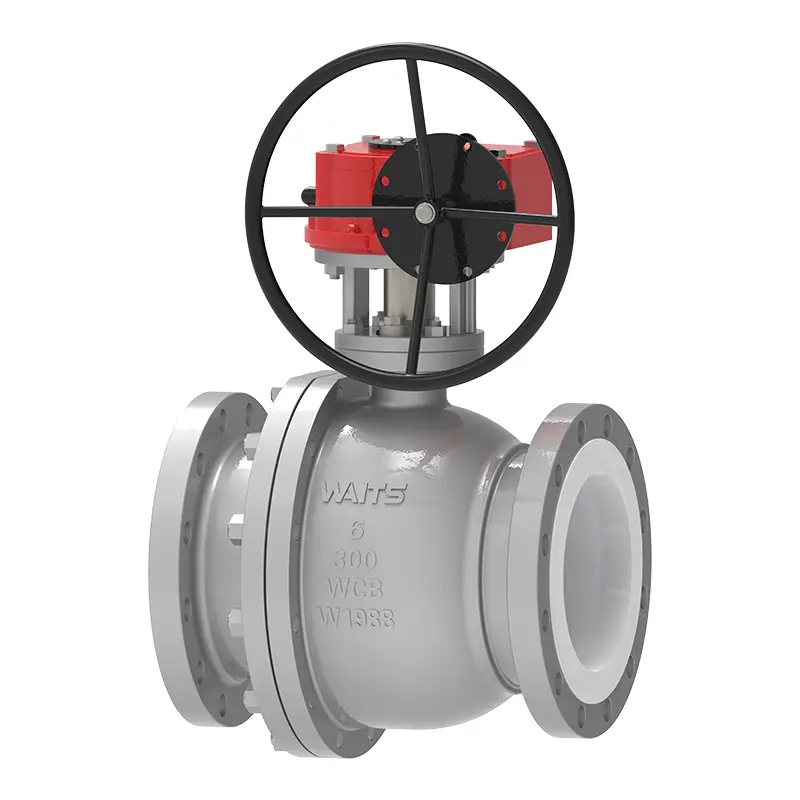 Gear PTFE dijejeran klep bal